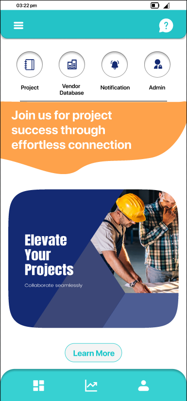 Procurement Application Mobile View 3