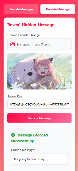 Steganography Mobile